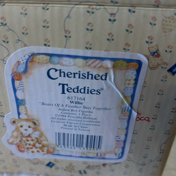 Vintage Cherished Teddies Collectible Bear Figurine- #617164- “ Willie” - Picture 6 of 8
